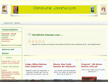 Tablet Screenshot of christliche-literatur.com